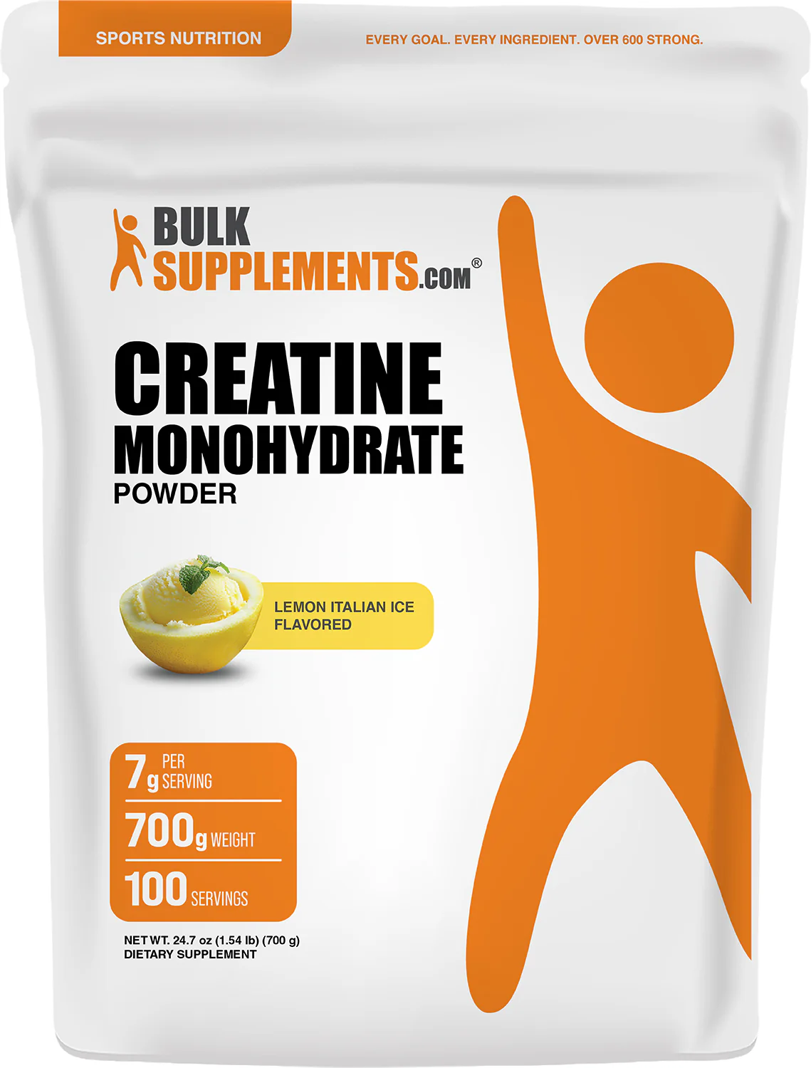 Image of Creatine Monohydrate Powder - Lemon Italian Ice