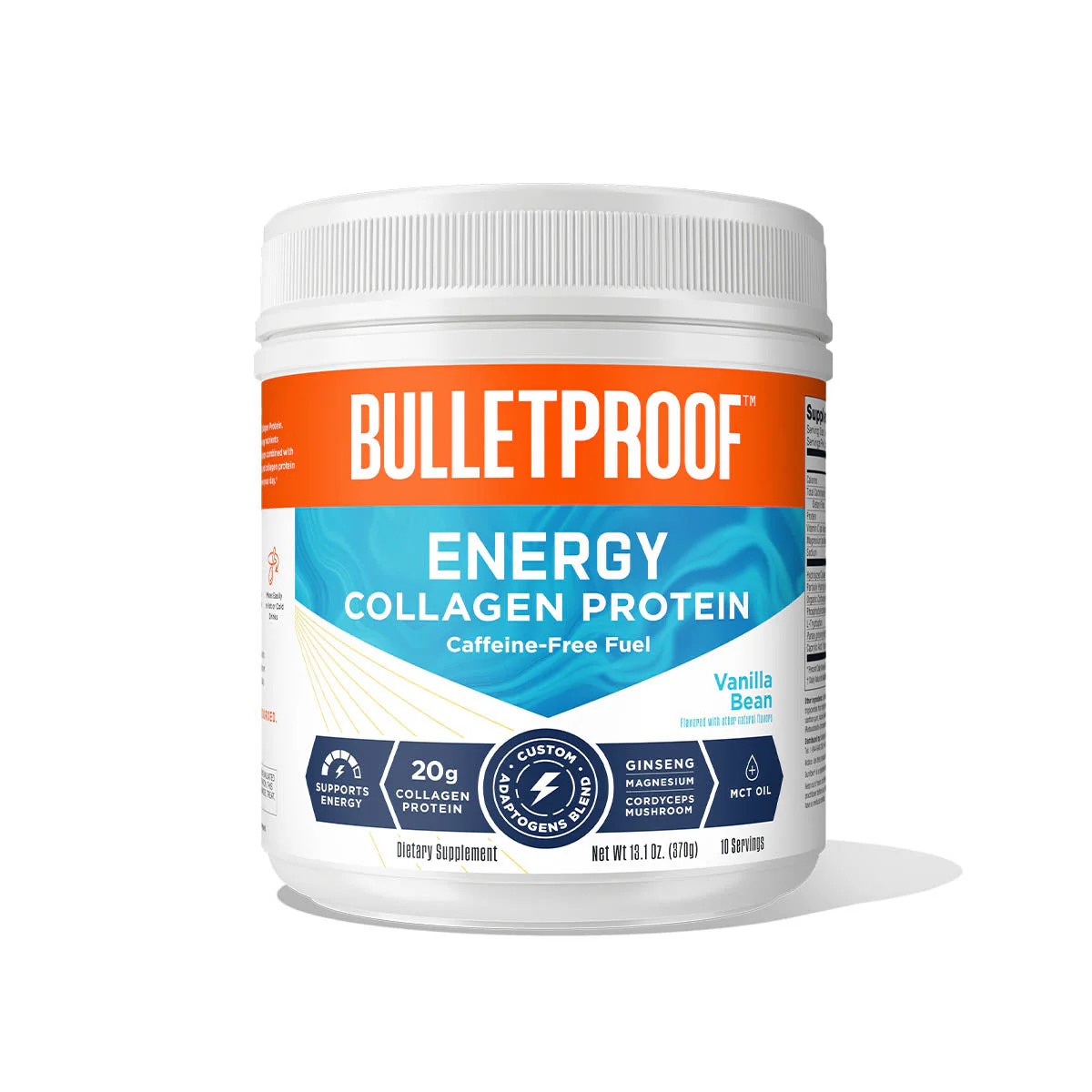 Image of Vanilla Bean Energy Collagen Protein, 13.1 oz.