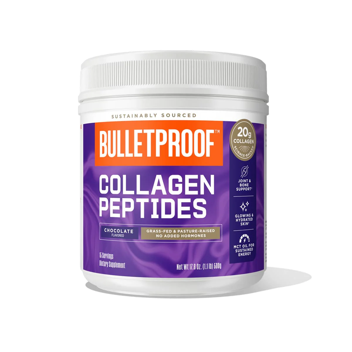 Image of Chocolate Collagen Peptides, 17.6 oz.