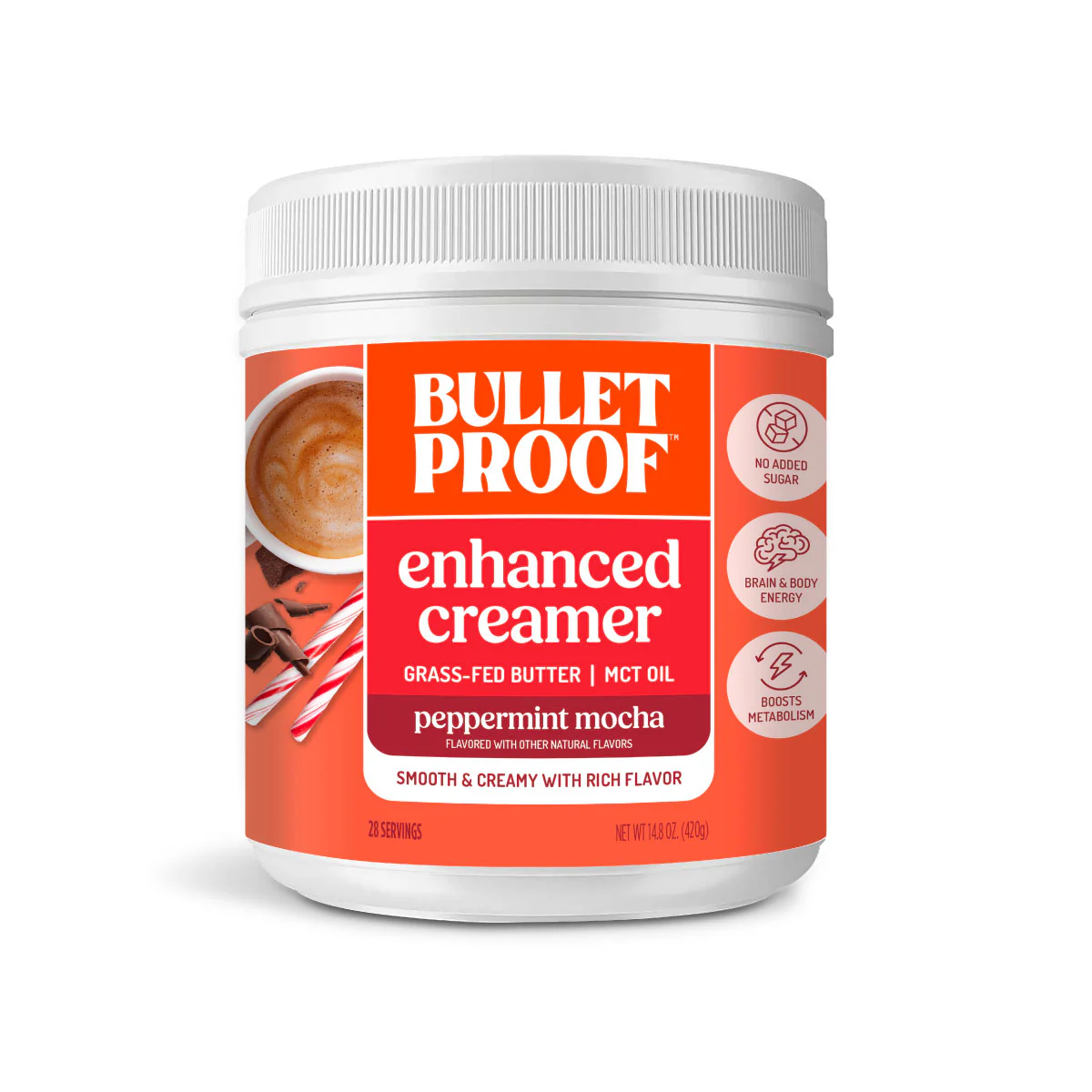 Image of Enhanced Peppermint Mocha Creamer, 14.8 oz.