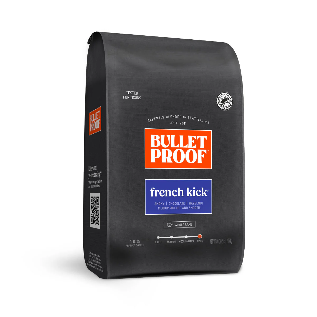 Image of French Kick Whole Bean Coffee, 5 lb.