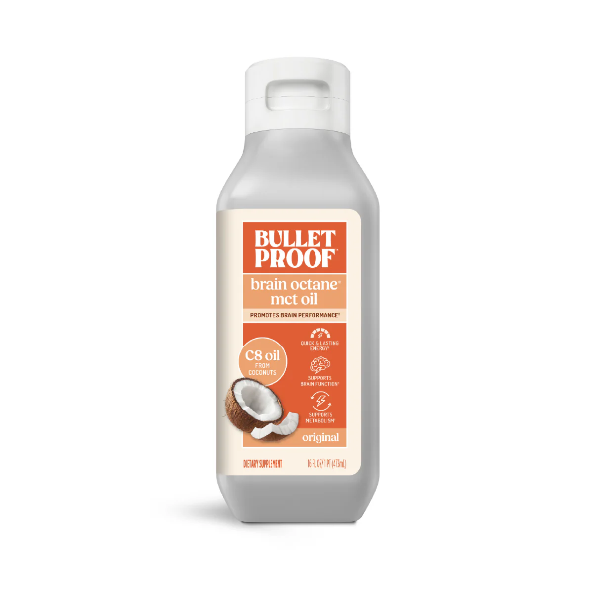 Image of Brain Octane® C8 MCT Oil, 16 oz.