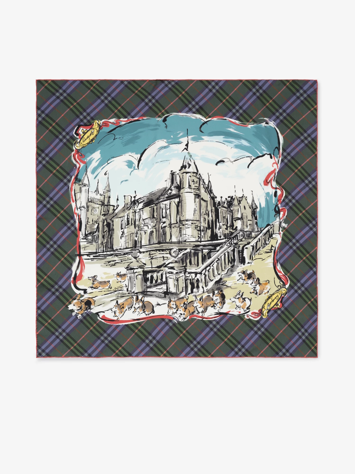 Balmoral Silk Scarf