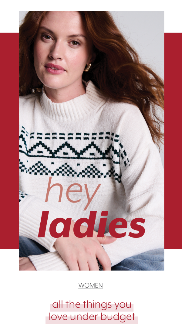hey ladies - shop women