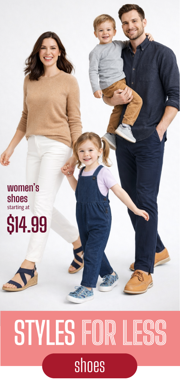 styles for less - shop shoes