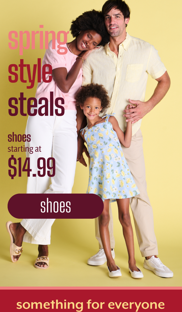 styles for everyone - shop shoes