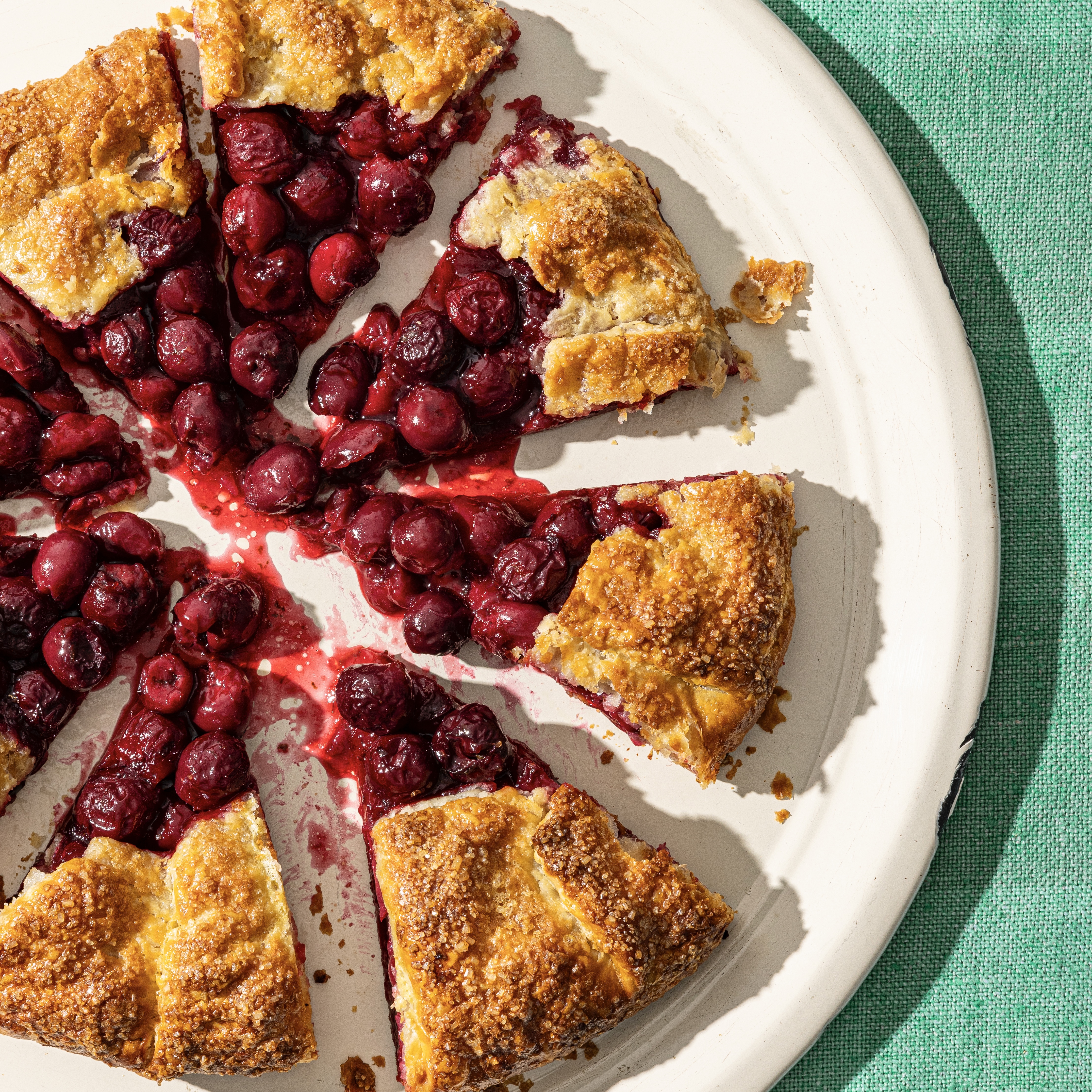 Sweet Cherry & Lime Galette (Photo by Jessica Marx)