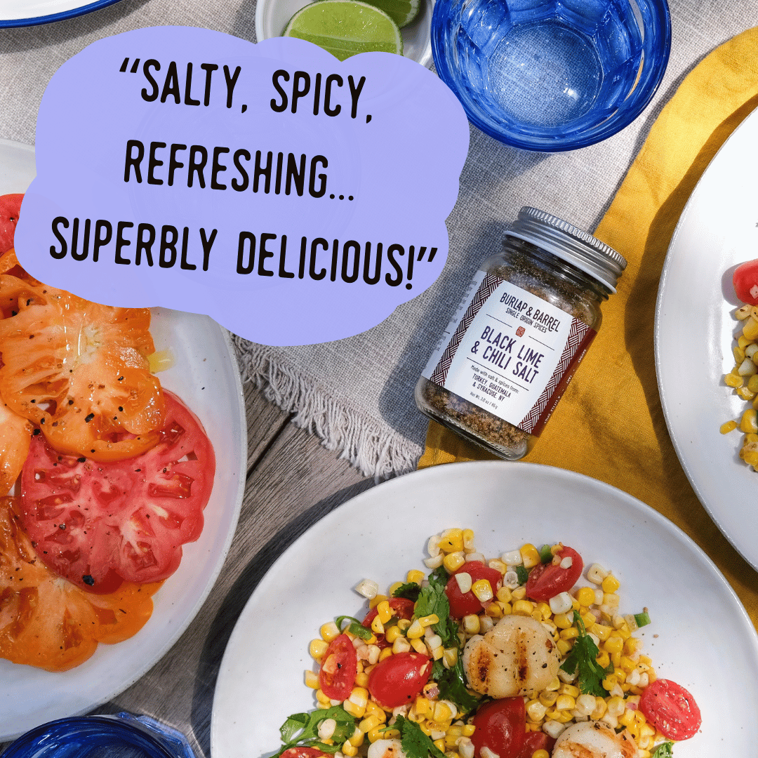 Grilled Scallops & Summer Salad