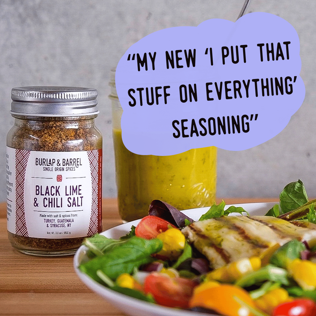 Black Lime & Chili Salt Citrus Dressing