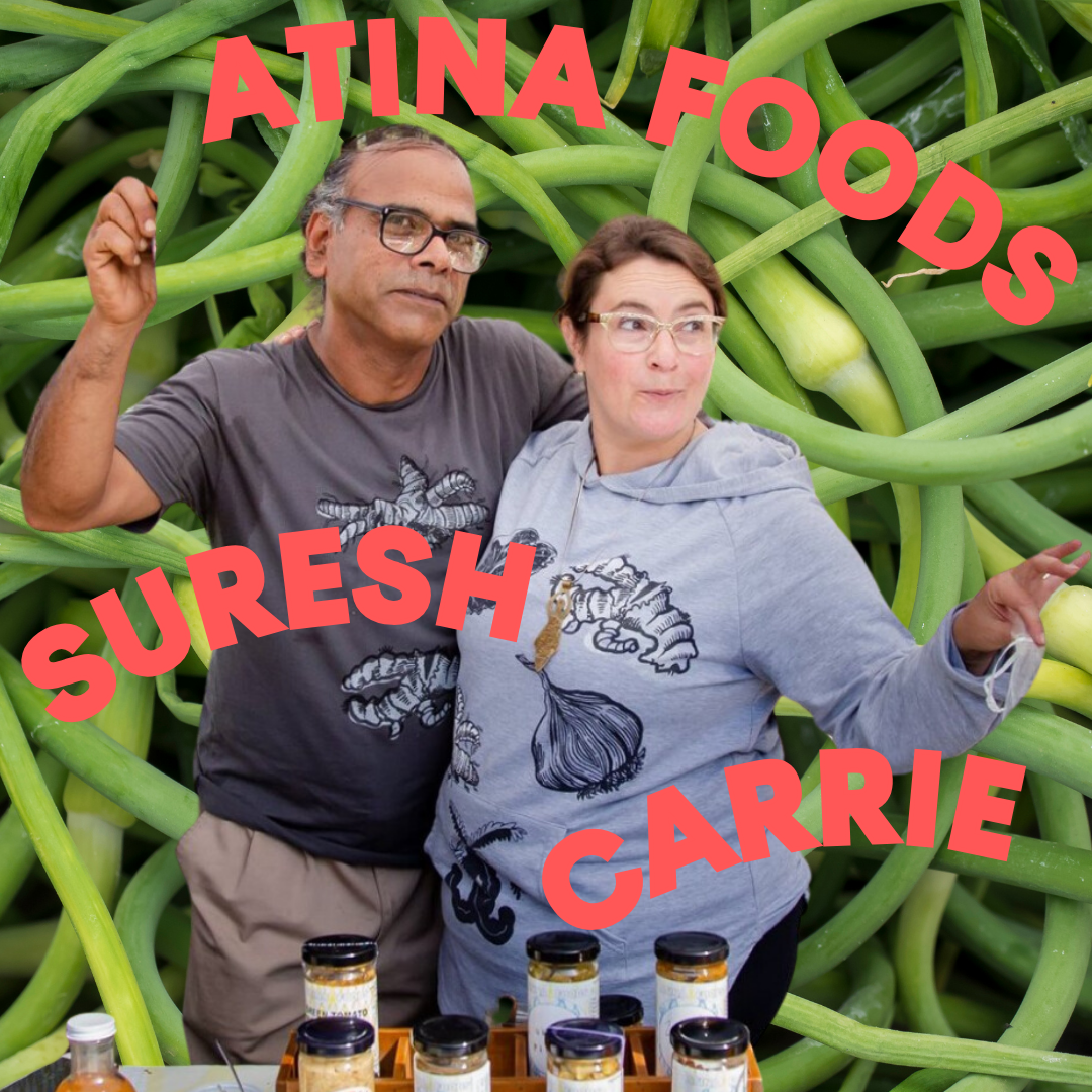 Suresh & Carrie of Atina Foods
