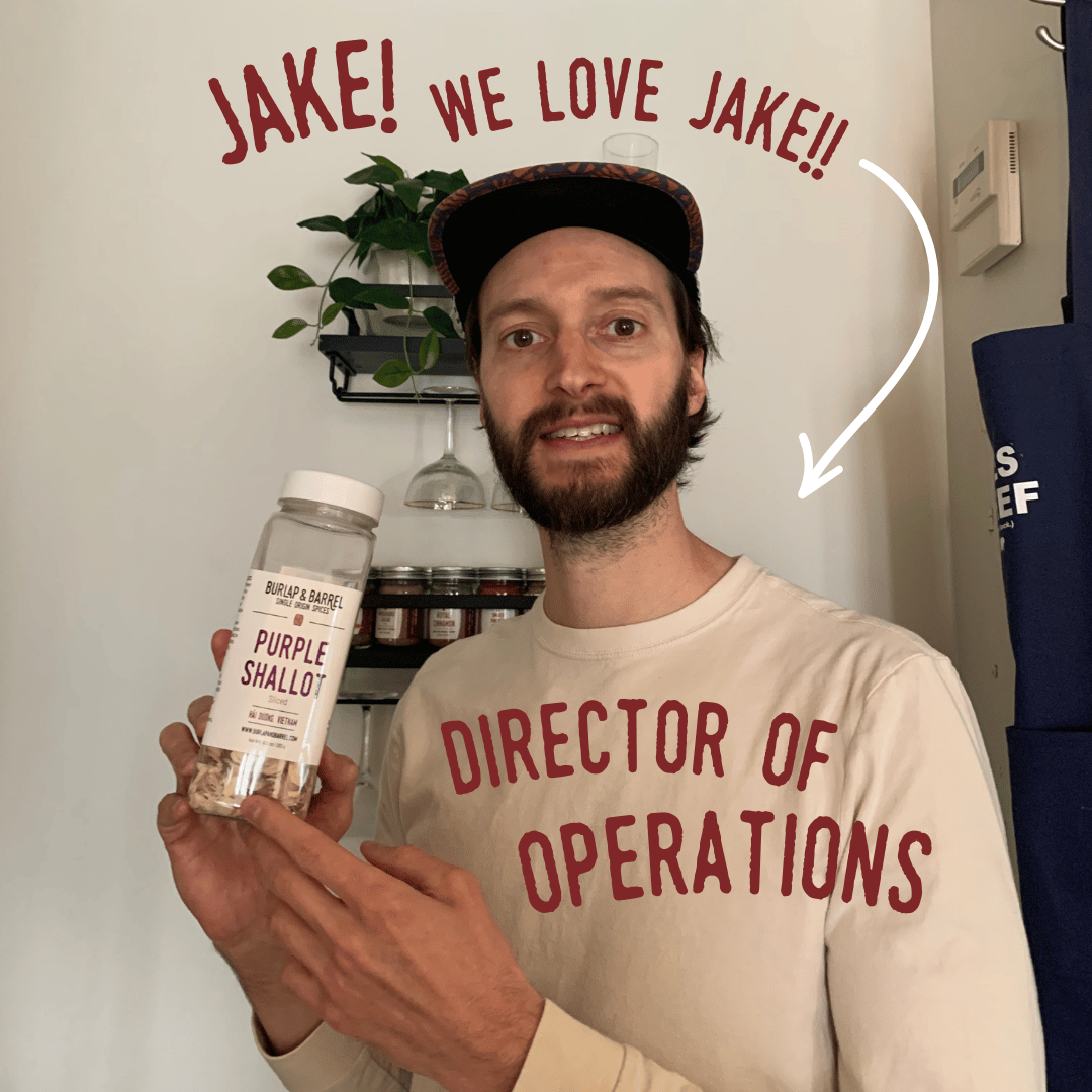 We love Jake, Director of Operations