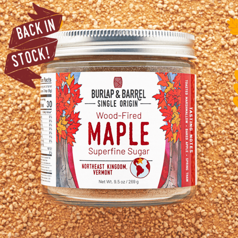 Wood-Fired Maple Sugar is Back In Stock!