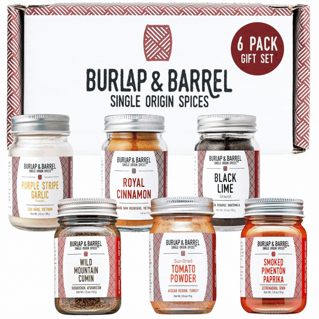 Burlap & Barrel Spice Sets on Amazon