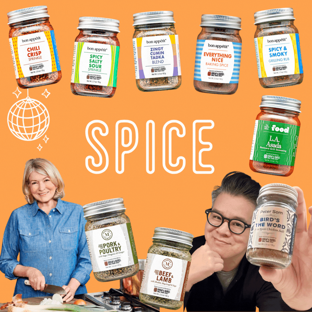 Burlap & Barrel Limited-Edition Collaboration Spice Blends