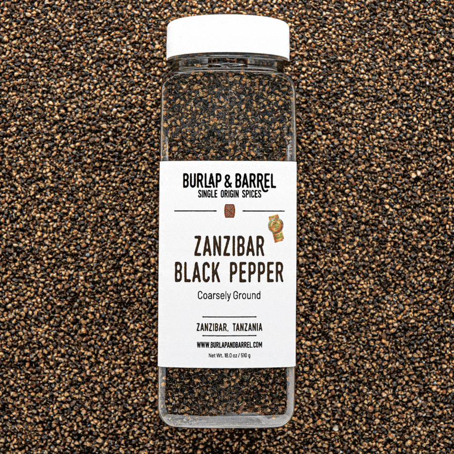 Coarsely Ground Zanzibar Pepper Best Value Big Container
