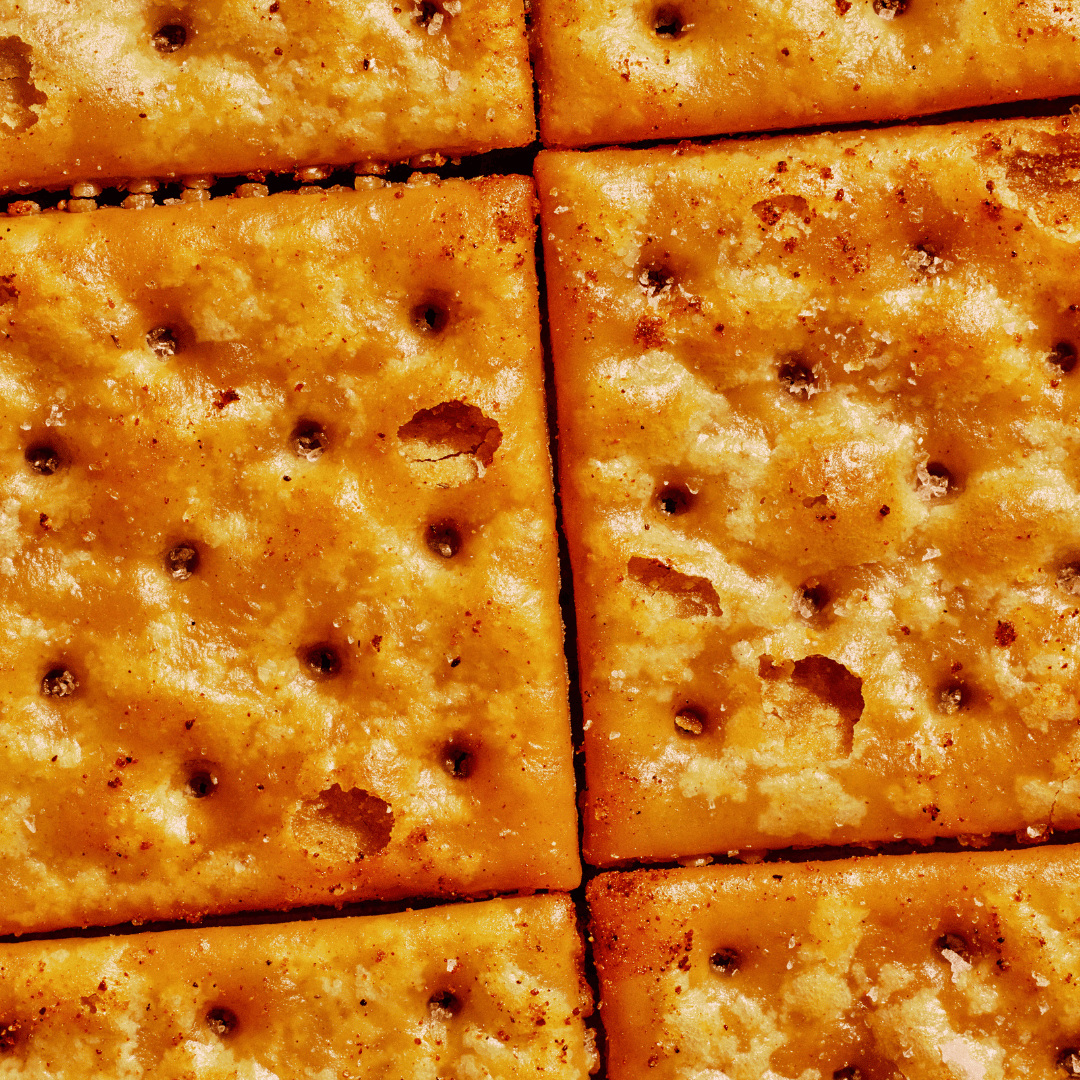 Strange Delight Fried Saltines by Laura Murray