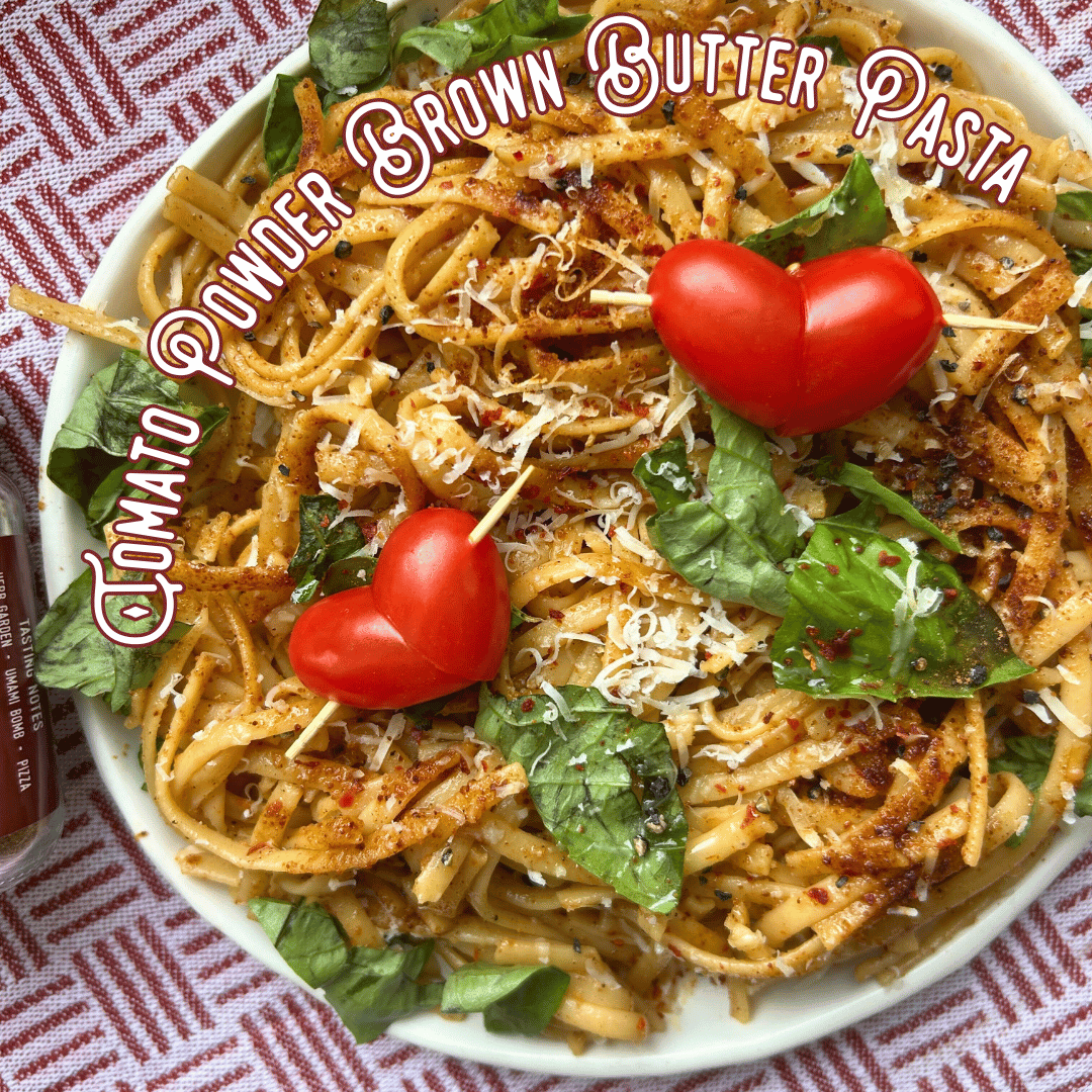 Tomato Powder Brown Butter Pasta