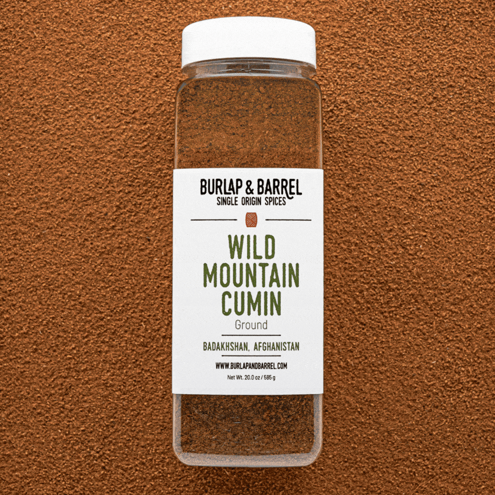 Ground Wild Mountain Cumin from Burlap & Barrel