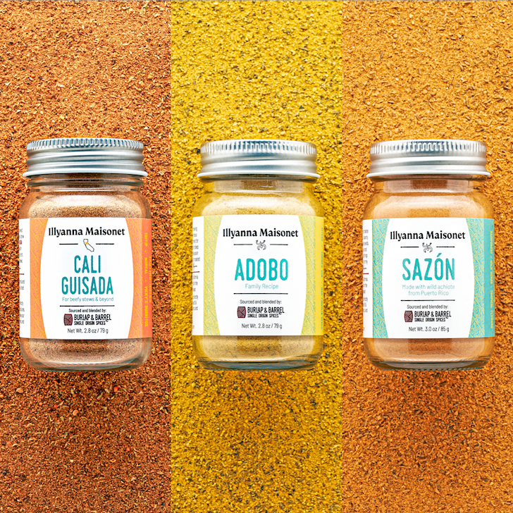 Illyanna Maisonet's Adobo & Sazón Trio from Burlap & Barrel