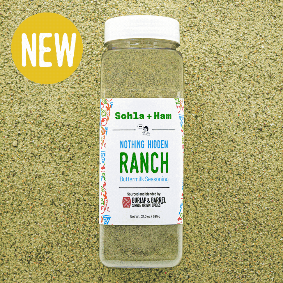 Nothing Hidden Ranch Buttermilk Seasoning from Burlap & Barrel