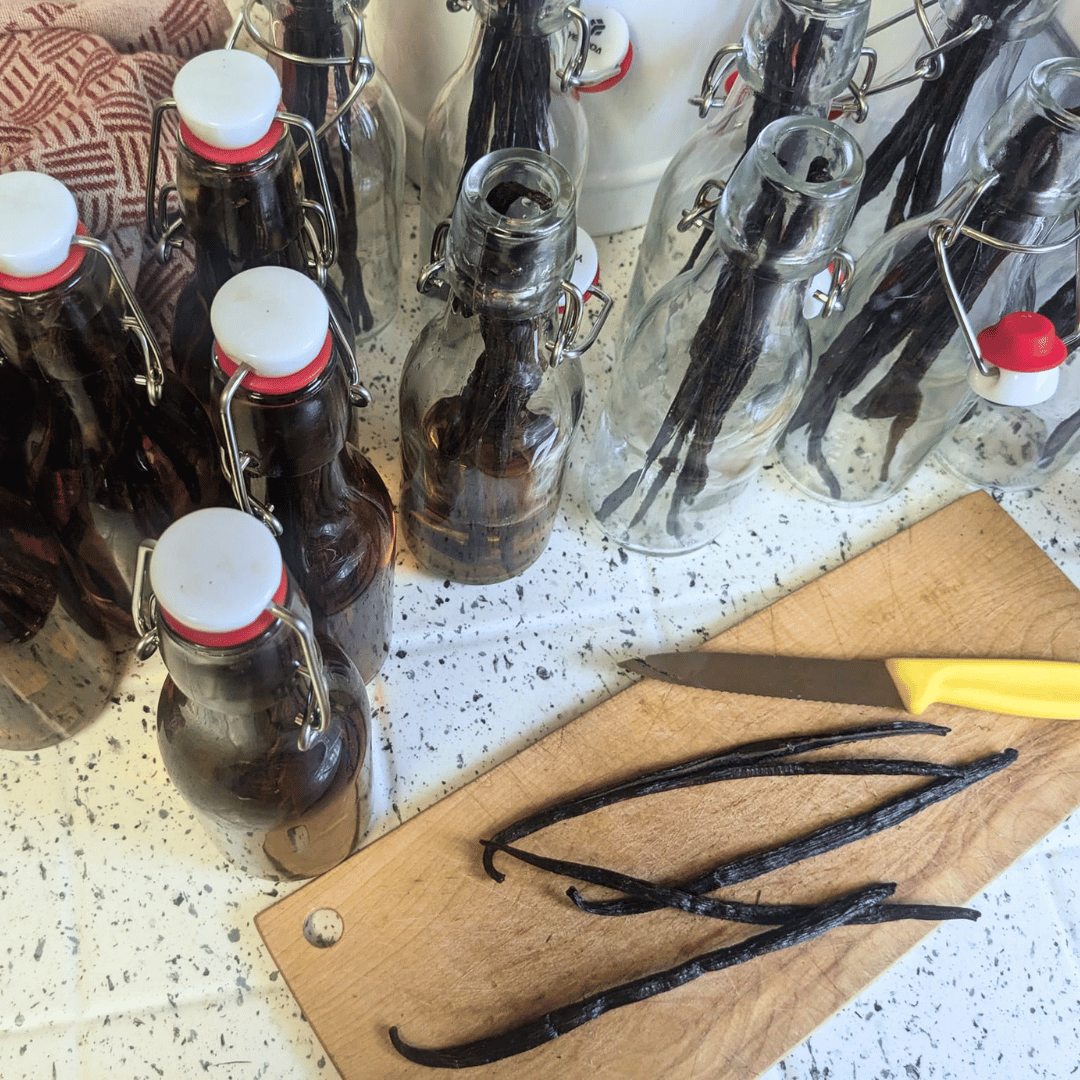 Homemade Vanilla Extract with Nyanza Vanilla Bean Pods