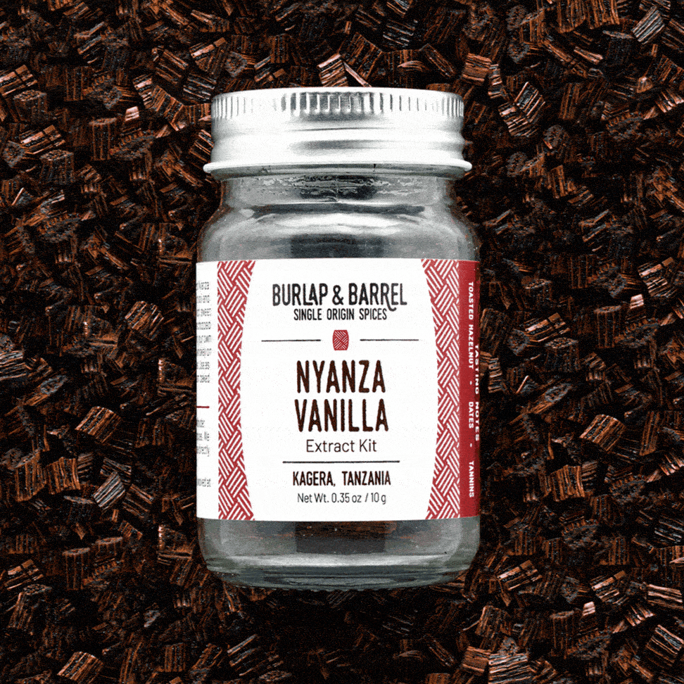 Nyanza Vanilla Extract Kit from Burlap & Barrel