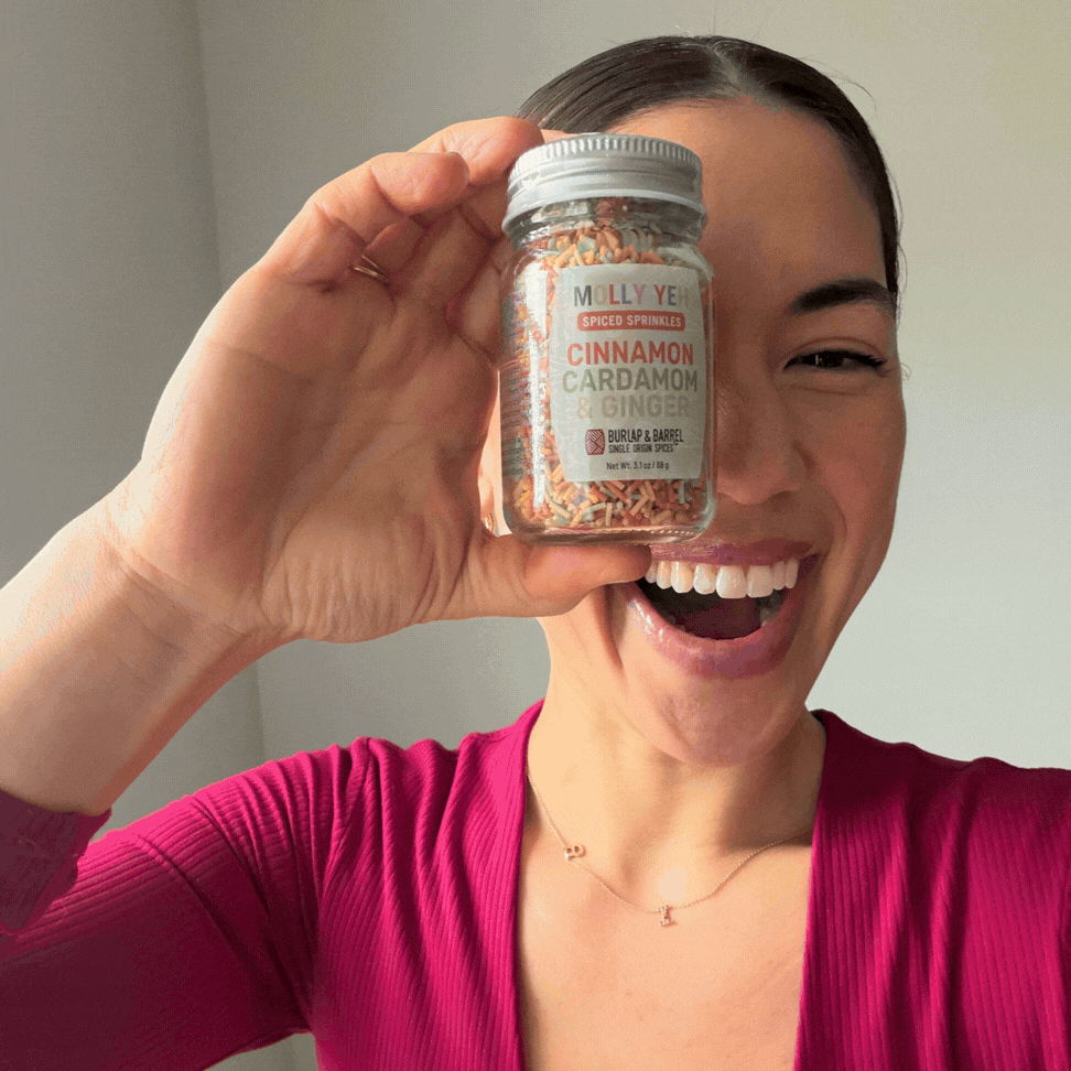 Molly Yeh with Spiced Sprinkles Trio