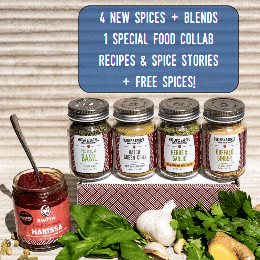 Spice Club Subscription from Burlap & Barrel