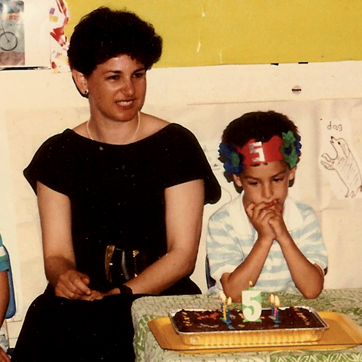 Burlap & Barrel Co-founder Ori with his mom