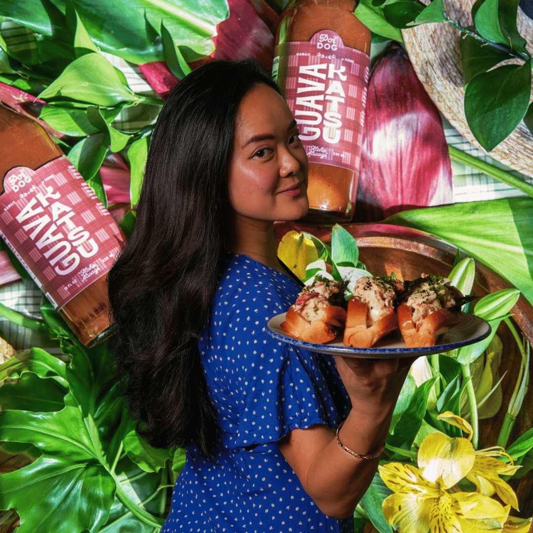 Kiki Aranita with Guava Katsu Sauce from Burlap & Barrel and Poi Dog