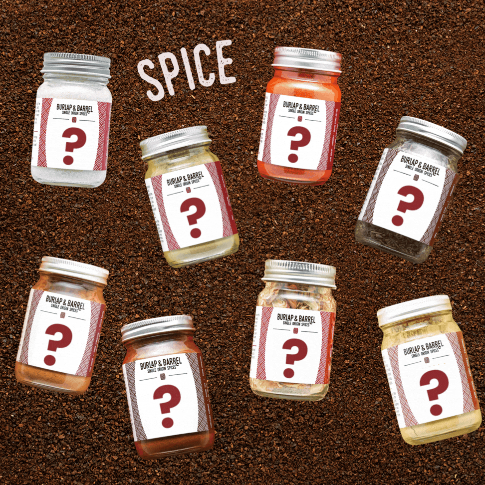 Spice Surprise from Burlap & Barrel Single Origin Spices