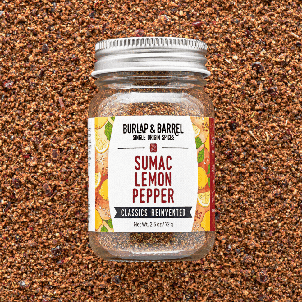 Sumac Lemon Pepper from Burlap & Barrel