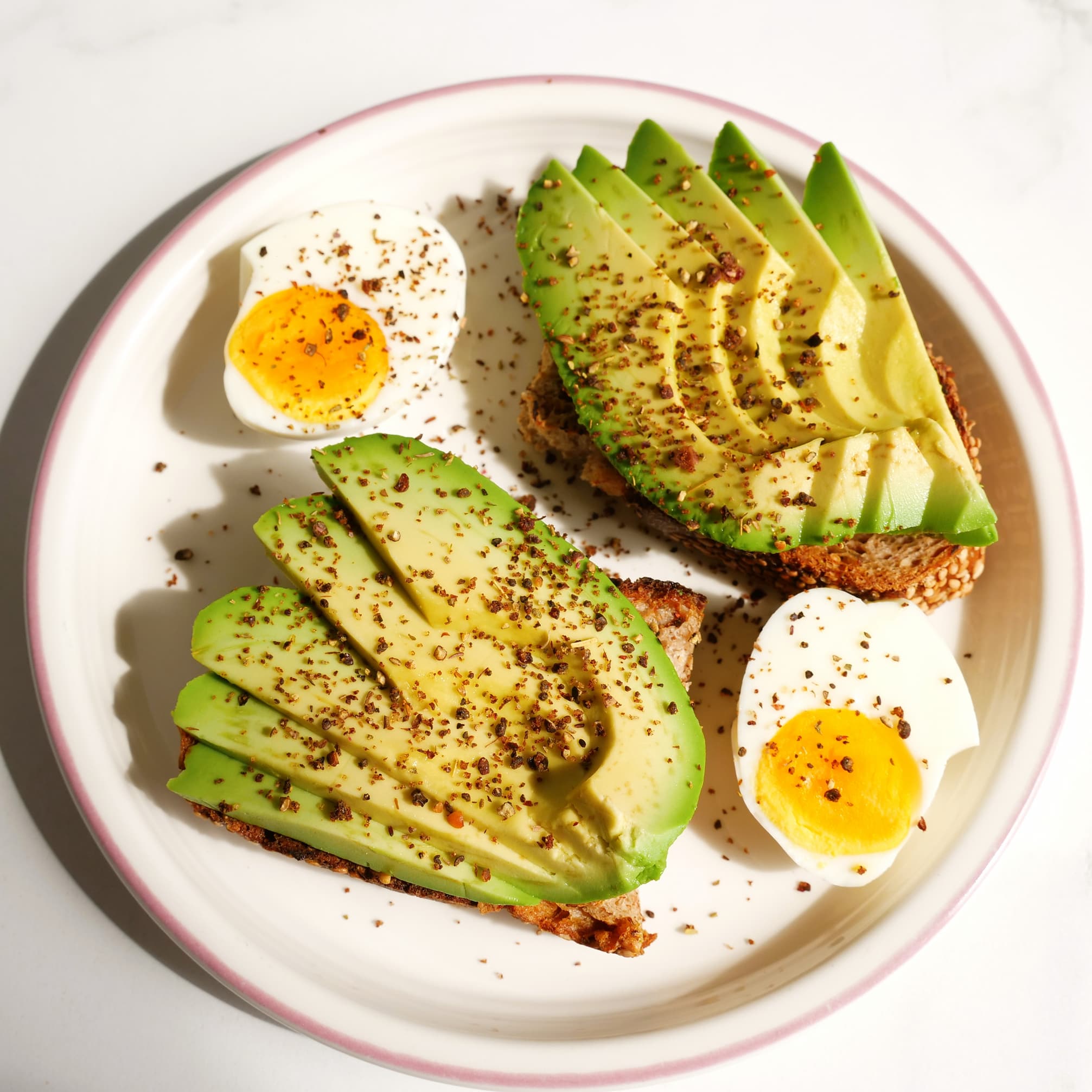 Sumac Lemon Pepper Avocado Toast from the Burlap & Barrel Team