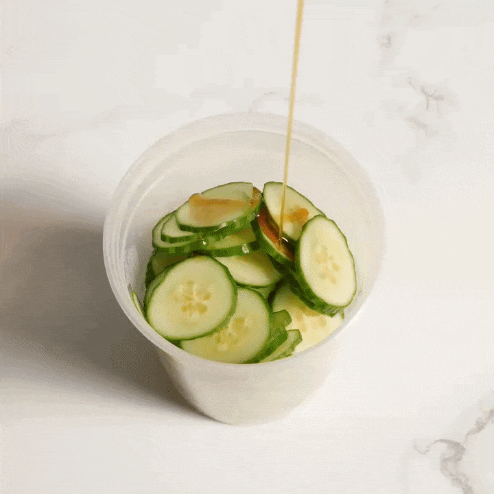 Sumac Lemon Pepper Cucumber Salad from the Burlap & Barrel Team