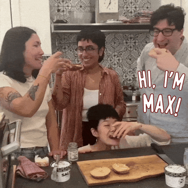 Ren, Radhika, June and Max of the Burlap & Barrel Team