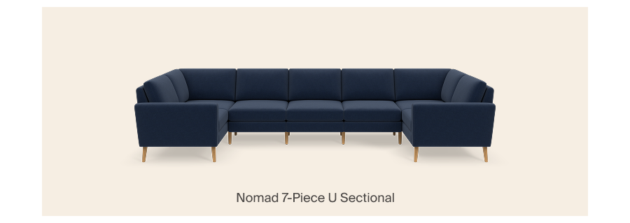 Nomad 7-Seat U Sectional