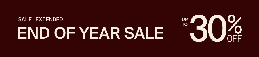 End of year sale