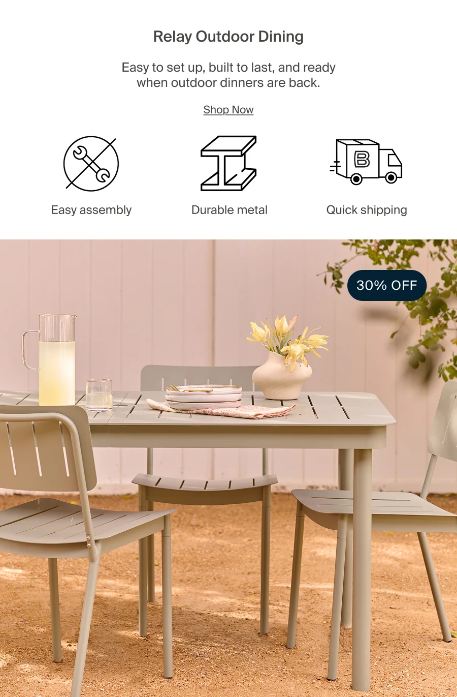 Shop All Outdoor Dining