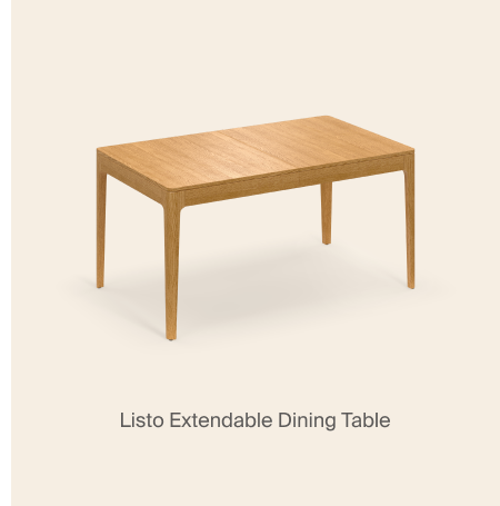 Listo Extendable Dining Table (59