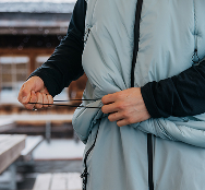Image of the Burton Futuretrust Insulator Vest in Petrol Green