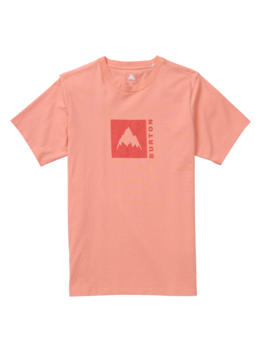 Burton Classic Mountain Short Sleeve T-Shirt in the new Sunrise Coral color
