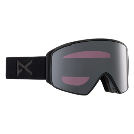 Anon M4S Cylindrical Goggle in a Smoke Frame and Perceive Sunny Onyx Lens