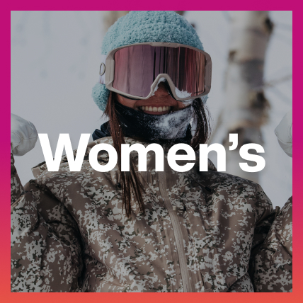 Women's Burton Reserve Jacket in a camo print with the headline Women's