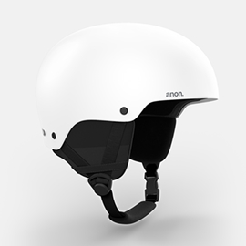  Anon Raider 3 Ski & Snowboard Helmet in White