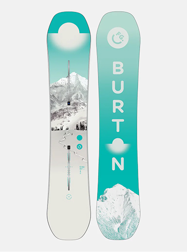 Women's Feelgood Camber Snowboard - First Tracks