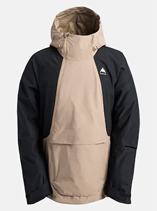 Men's Reserve 2L Relaxed Anorak Jacket in Summit Taupe / True Black