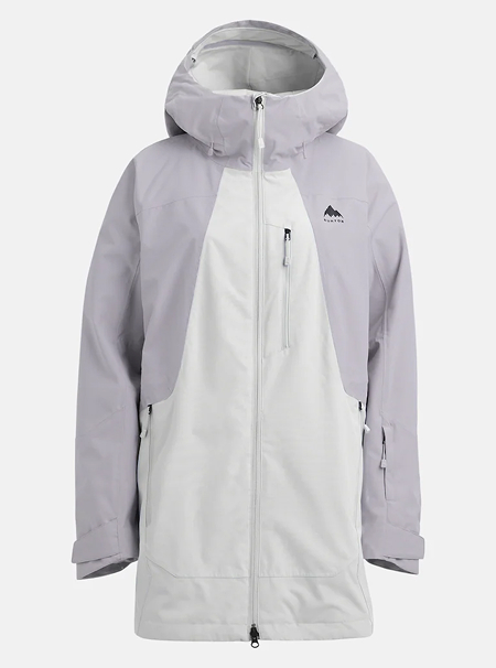 Women's Burton Reserve 2L Jacket in Washed Lavender / Gray Cloud