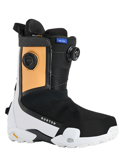 Men's Burton Highshot X Step On® Snowboard Boots in Orange Cream / Multi