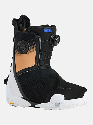 Women's Waverange X Step On® Snowboard Boots in Orange Cream / Multi