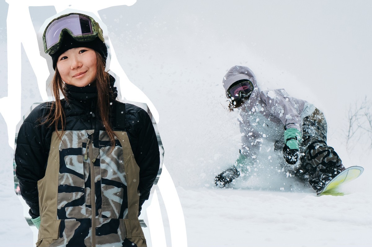 Burton Rider, Leila Iwabuchi wearing Burton Reserve 2L